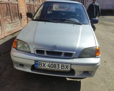 Серый Сузуки Свифт, объемом двигателя 1.3 л и пробегом 154 тыс. км за 960 $, фото 1 на Automoto.ua