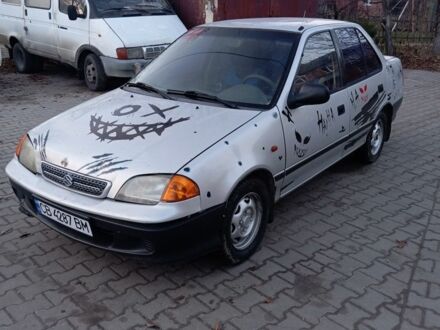 Серый Сузуки Свифт, объемом двигателя 1.3 л и пробегом 111 тыс. км за 1300 $, фото 1 на Automoto.ua