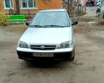 Сірий Сузукі Свифт, об'ємом двигуна 1.3 л та пробігом 200 тис. км за 1000 $, фото 1 на Automoto.ua