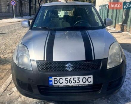 Серый Сузуки Свифт, объемом двигателя 1.33 л и пробегом 125 тыс. км за 3500 $, фото 1 на Automoto.ua