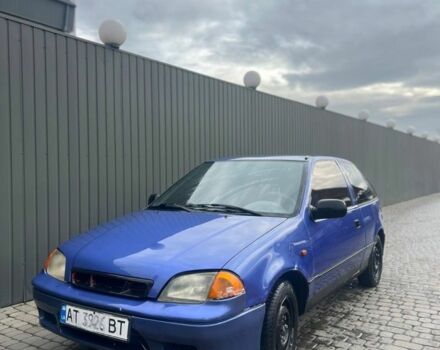 Синий Сузуки Свифт, объемом двигателя 1 л и пробегом 300 тыс. км за 1350 $, фото 1 на Automoto.ua