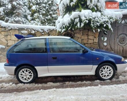 Синий Сузуки Свифт, объемом двигателя 1.3 л и пробегом 255 тыс. км за 2200 $, фото 3 на Automoto.ua