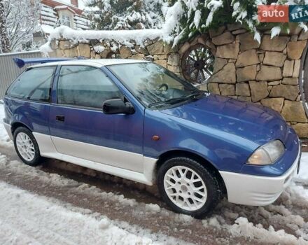 Синий Сузуки Свифт, объемом двигателя 1.3 л и пробегом 255 тыс. км за 2200 $, фото 2 на Automoto.ua