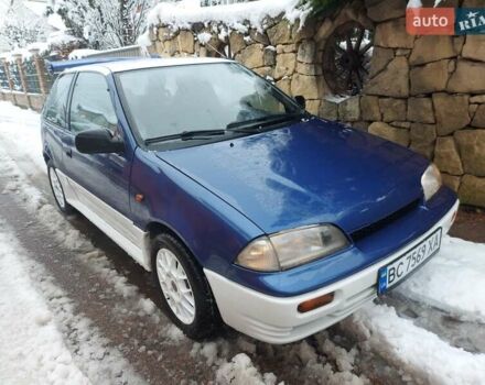 Синий Сузуки Свифт, объемом двигателя 1.3 л и пробегом 255 тыс. км за 2200 $, фото 1 на Automoto.ua