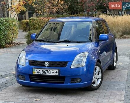 Сузуки Свифт 2007 в Киеве на Automoto.ua Синий Сузуки Свифт, объемом двигателя 1.49 л и пробегом 158 тыс. км за 6700 $, фото 4 на Automoto.ua