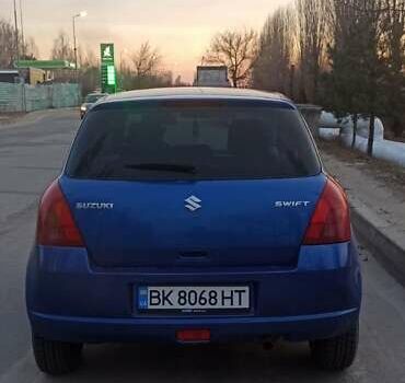 Синий Сузуки Свифт, объемом двигателя 1.3 л и пробегом 214 тыс. км за 5000 $, фото 7 на Automoto.ua