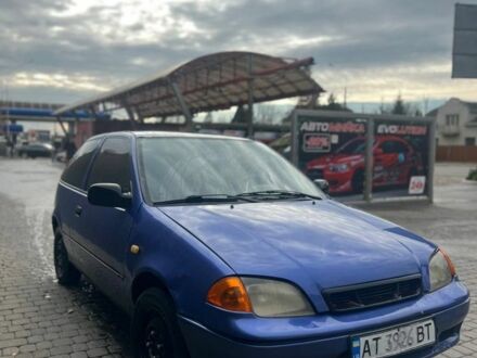 Синий Сузуки Свифт, объемом двигателя 1 л и пробегом 300 тыс. км за 1350 $, фото 1 на Automoto.ua