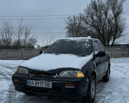 Синий Сузуки Свифт, объемом двигателя 1.3 л и пробегом 250 тыс. км за 1200 $, фото 1 на Automoto.ua