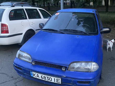 Синий Сузуки Свифт, объемом двигателя 1 л и пробегом 296 тыс. км за 1000 $, фото 1 на Automoto.ua