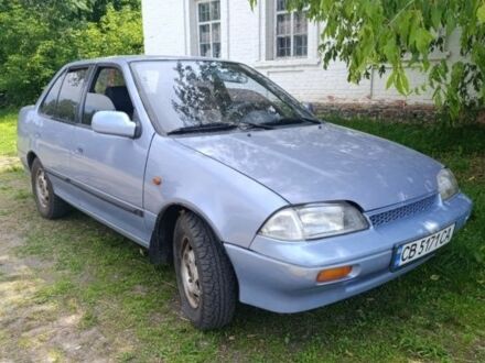 Синий Сузуки Свифт, объемом двигателя 1.3 л и пробегом 150 тыс. км за 834 $, фото 1 на Automoto.ua