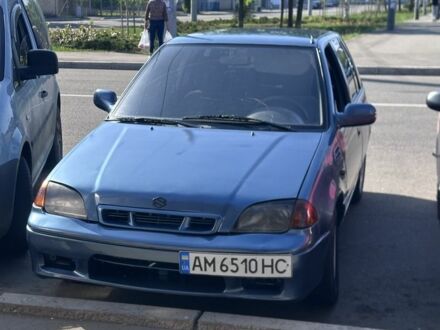 Сузуки Свифт 1996 в Кривом Роге на Automoto.ua Синий Сузуки Свифт, объемом двигателя 1 л и пробегом 300 тыс. км за 1450 $, фото 1 на Automoto.ua