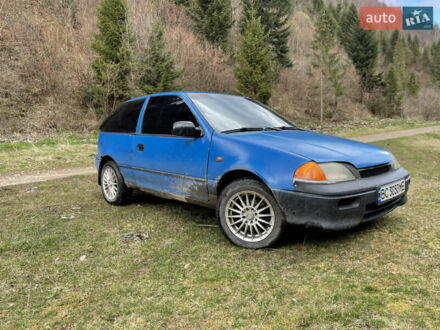 Сузукі Свифт 1997 у Львові на Automoto.ua Синій Сузукі Свифт, об'ємом двигуна 1 л та пробігом 200 тис. км за 1200 $, фото 1 на Automoto.ua
