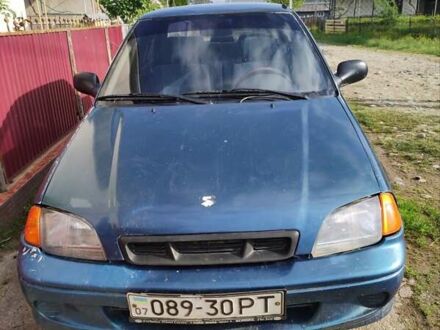 Сузукі Свифт 1998 у Тячеве на Automoto.ua Синій Сузукі Свифт, об'ємом двигуна 1.6 л та пробігом 170 тис. км за 750 $, фото 1 на Automoto.ua