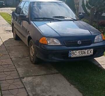 Синій Сузукі Свифт, об'ємом двигуна 1.3 л та пробігом 143 тис. км за 1500 $, фото 1 на Automoto.ua