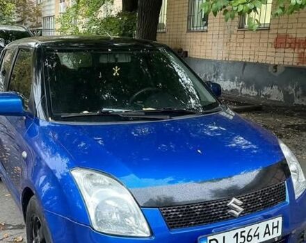 Синий Сузуки Свифт, объемом двигателя 1.3 л и пробегом 224 тыс. км за 4308 $, фото 1 на Automoto.ua