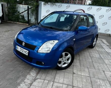 Синий Сузуки Свифт, объемом двигателя 1.3 л и пробегом 204 тыс. км за 5200 $, фото 1 на Automoto.ua