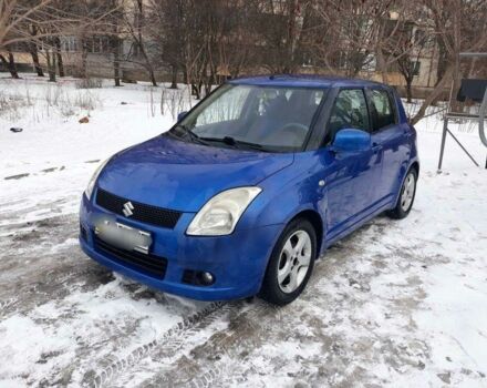 Синий Сузуки Свифт, объемом двигателя 1.3 л и пробегом 175 тыс. км за 5200 $, фото 1 на Automoto.ua