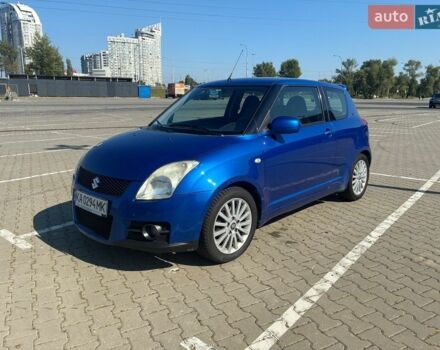Синий Сузуки Свифт, объемом двигателя 1.59 л и пробегом 217 тыс. км за 5600 $, фото 1 на Automoto.ua