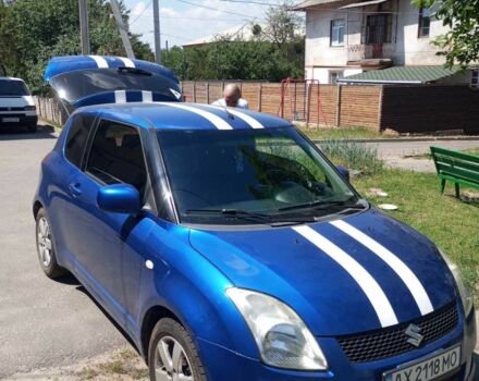 Синій Сузукі Свифт, об'ємом двигуна 1.3 л та пробігом 102 тис. км за 4208 $, фото 1 на Automoto.ua