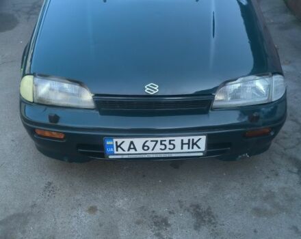 Зеленый Сузуки Свифт, объемом двигателя 1.6 л и пробегом 70 тыс. км за 850 $, фото 1 на Automoto.ua