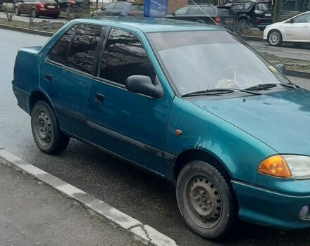Зелений Сузукі Свифт, об'ємом двигуна 1.3 л та пробігом 230 тис. км за 1800 $, фото 1 на Automoto.ua