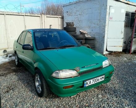 Зелений Сузукі Свифт, об'ємом двигуна 1.3 л та пробігом 200 тис. км за 650 $, фото 1 на Automoto.ua