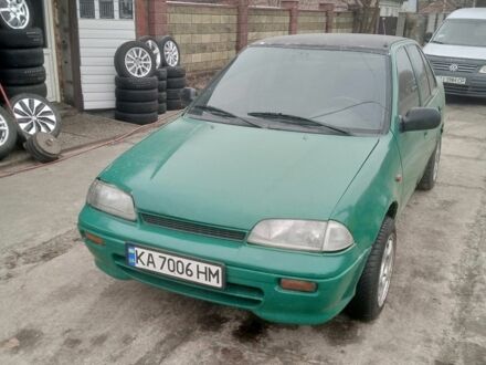 Сузуки Свифт 1992 в Борисполе на Automoto.ua Зеленый Сузуки Свифт, объемом двигателя 1.3 л и пробегом 300 тыс. км за 850 $, фото 1 на Automoto.ua