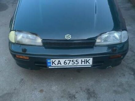 Зеленый Сузуки Свифт, объемом двигателя 1.6 л и пробегом 70 тыс. км за 850 $, фото 1 на Automoto.ua