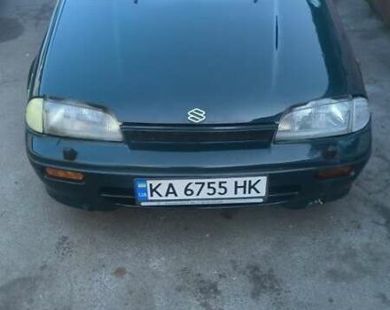 Зеленый Сузуки Свифт, объемом двигателя 1.6 л и пробегом 70 тыс. км за 850 $, фото 1 на Automoto.ua