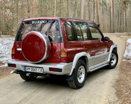 Красный Сузуки Витара, объемом двигателя 1.6 л и пробегом 91 тыс. км за 4500 $, фото 3 на Automoto.ua