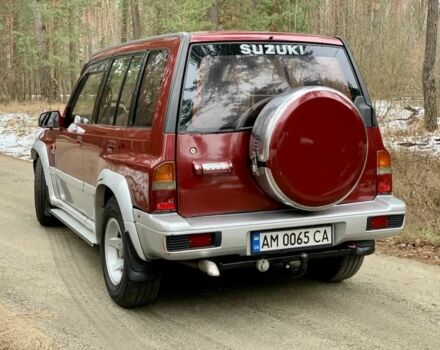 Красный Сузуки Витара, объемом двигателя 1.6 л и пробегом 91 тыс. км за 4500 $, фото 2 на Automoto.ua