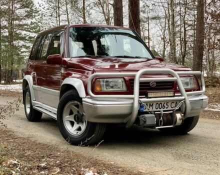 Красный Сузуки Витара, объемом двигателя 1.6 л и пробегом 91 тыс. км за 4500 $, фото 1 на Automoto.ua