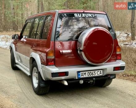 Красный Сузуки Витара, объемом двигателя 1.6 л и пробегом 91 тыс. км за 4300 $, фото 2 на Automoto.ua