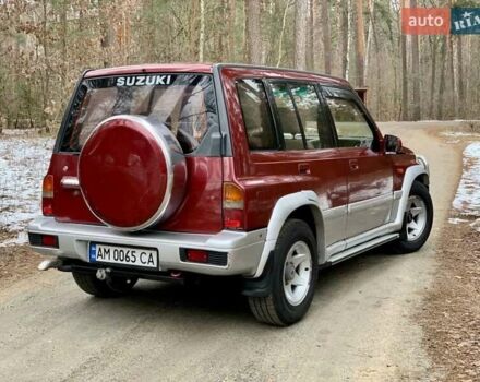 Красный Сузуки Витара, объемом двигателя 1.6 л и пробегом 91 тыс. км за 4300 $, фото 3 на Automoto.ua