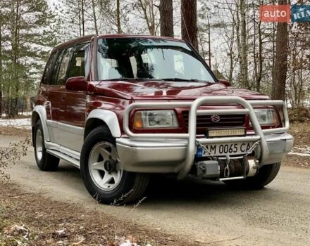 Красный Сузуки Витара, объемом двигателя 1.6 л и пробегом 91 тыс. км за 4300 $, фото 1 на Automoto.ua