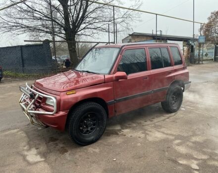 Красный Сузуки Витара, объемом двигателя 1.6 л и пробегом 98 тыс. км за 2200 $, фото 1 на Automoto.ua