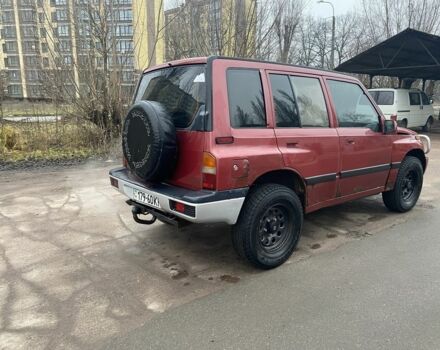 Красный Сузуки Витара, объемом двигателя 1.6 л и пробегом 98 тыс. км за 2200 $, фото 4 на Automoto.ua