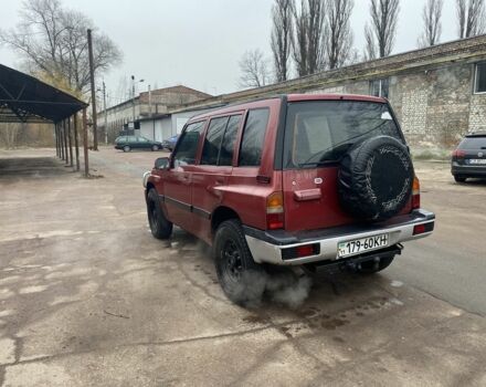 Красный Сузуки Витара, объемом двигателя 1.6 л и пробегом 98 тыс. км за 2200 $, фото 2 на Automoto.ua