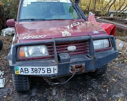 Червоний Сузукі Вітара, об'ємом двигуна 1.6 л та пробігом 180 тис. км за 4000 $, фото 4 на Automoto.ua