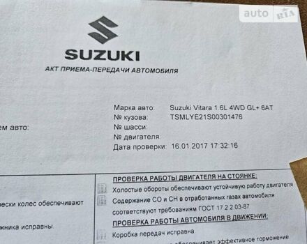 Червоний Сузукі Вітара, об'ємом двигуна 1.59 л та пробігом 52 тис. км за 16900 $, фото 81 на Automoto.ua