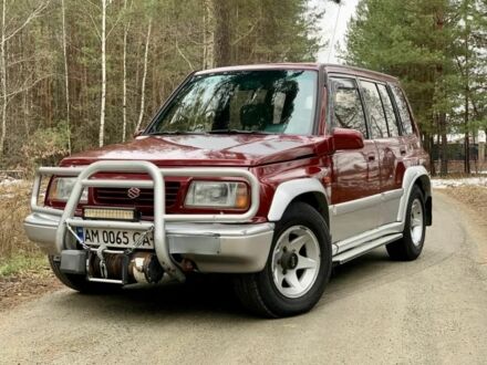 Красный Сузуки Витара, объемом двигателя 1.6 л и пробегом 91 тыс. км за 4500 $, фото 1 на Automoto.ua