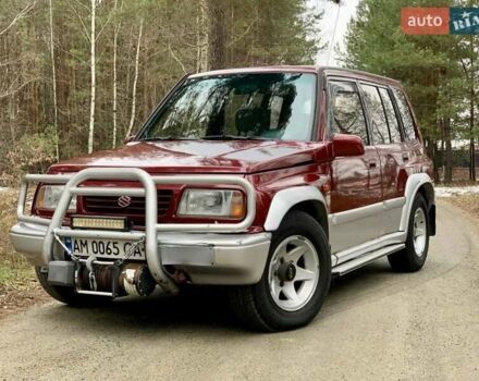 Червоний Сузукі Вітара, об'ємом двигуна 1.6 л та пробігом 91 тис. км за 4300 $, фото 1 на Automoto.ua