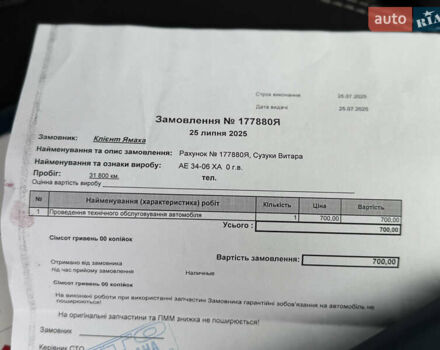 Сірий Сузукі Вітара, об'ємом двигуна 1.59 л та пробігом 35 тис. км за 19500 $, фото 42 на Automoto.ua