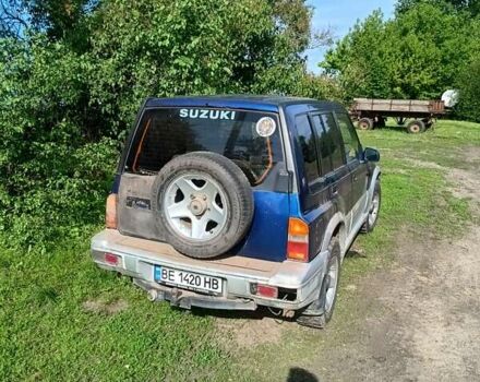 Синий Сузуки Витара, объемом двигателя 2 л и пробегом 360 тыс. км за 3500 $, фото 3 на Automoto.ua
