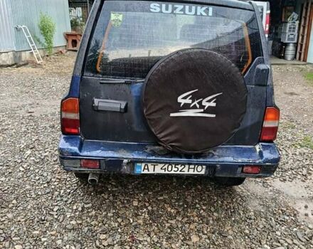 Синий Сузуки Витара, объемом двигателя 1.59 л и пробегом 390 тыс. км за 3200 $, фото 6 на Automoto.ua