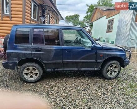 Синий Сузуки Витара, объемом двигателя 1.59 л и пробегом 390 тыс. км за 3200 $, фото 4 на Automoto.ua