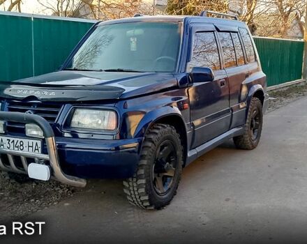 Синий Сузуки Витара, объемом двигателя 2 л и пробегом 182 тыс. км за 3990 $, фото 1 на Automoto.ua