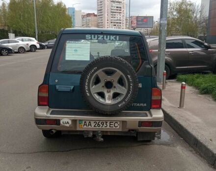 Зеленый Сузуки Витара, объемом двигателя 2 л и пробегом 200 тыс. км за 3542 $, фото 3 на Automoto.ua