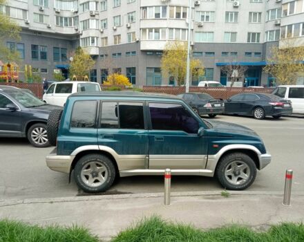 Зеленый Сузуки Витара, объемом двигателя 2 л и пробегом 200 тыс. км за 3542 $, фото 2 на Automoto.ua