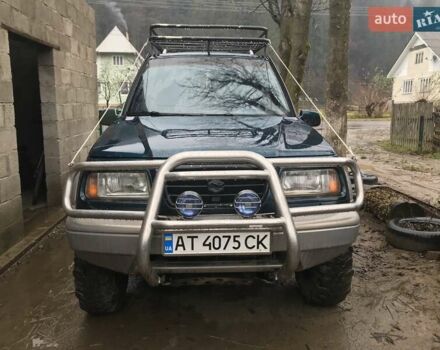 Зеленый Сузуки Витара, объемом двигателя 2 л и пробегом 285 тыс. км за 5350 $, фото 4 на Automoto.ua